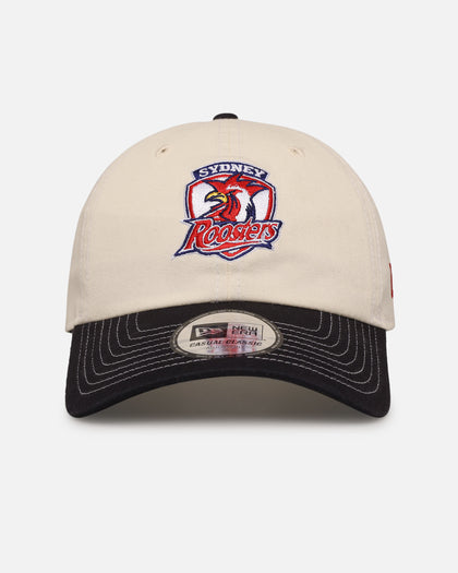 New Era Sydney Roosters 'NRL 2-Tone 2025 Collection' Casual Classic Strapback Chrome White