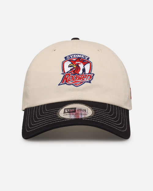 New Era Sydney Roosters 'NRL 2-Tone 2025 Collection' Casual Classic Strapback Chrome White