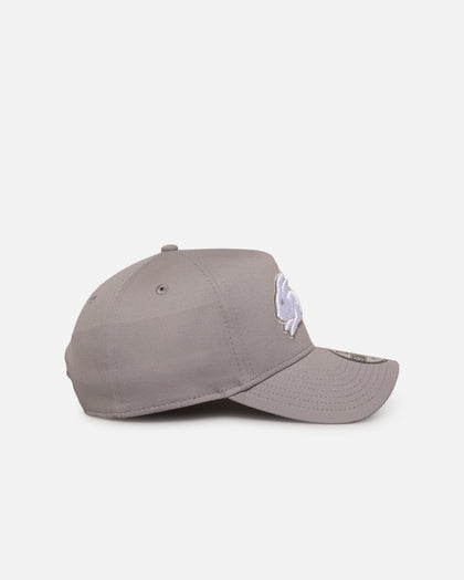 New Era South Sydney Rabbitohs 'NRL Grey & White' 9FORTY A-Frame Snapback Gray