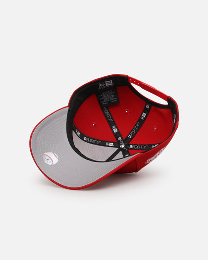 New Era Los Angeles Dodgers 'Upside Down LA Polychromatic' 9FORTY A-Frame Snapback Red