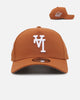 New Era Los Angeles Dodgers 'Upside Down LA Polychromatic' 9FORTY A-Frame Snapback Brown