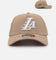 New Era Los Angeles Lakers 'Tan Pink' 9FORTY A-Frame Snapback Tan