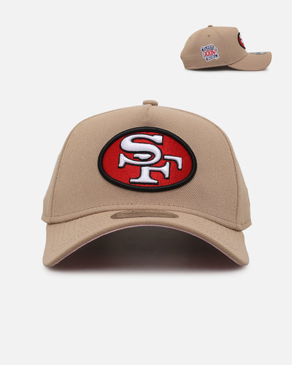 New Era San Francisco 49ers 'Tan Pink' 9FORTY A-Frame Snapback Tan