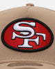 New Era San Francisco 49ers 'Tan Pink' 9FORTY A-Frame Snapback Tan