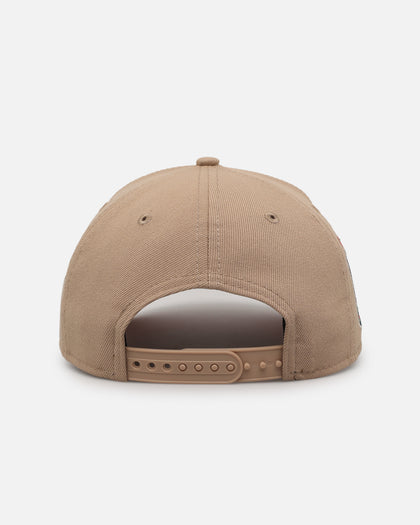 New Era Boston Red Sox 'Tan Pink' 9FORTY A-Frame Snapback Tan