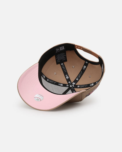 New Era New York Yankees 'Tan Pink' 9FORTY A-Frame Snapback Tan