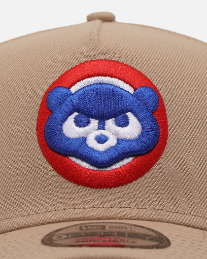 New Era Chicago Cubs 'Tan Pink' 9FORTY A-Frame Snapback Tan
