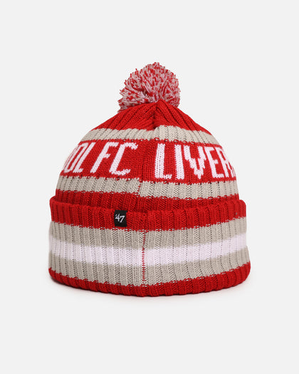 47 Brand Liverpool FC 'Premier League Supporters' Light 47 Cuff Knit Beanie Red