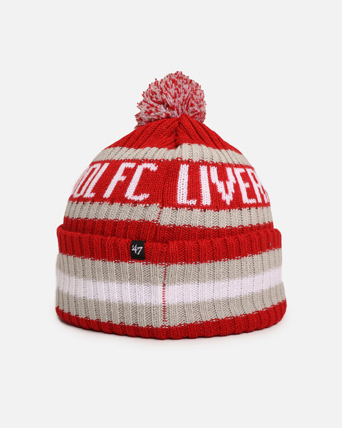 47 Brand Liverpool FC 'Premier League Supporters' Light 47 Cuff Knit Beanie Red