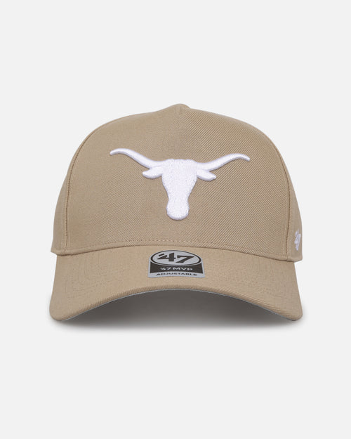47 Brand Texas Longhorns 47 MVP DT Snapback Khaki/White