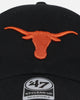 47 Brand Texas Longhorns 47 Clean Up Strapback Black