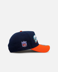 New Era Miami Dolphins 'Throwback Bowl' 9FORTY A-Frame Snapback Navy