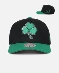Mitchell & Ness Boston Celtics 'Luck of the Irish' Pro Crown Snapback Black/Green