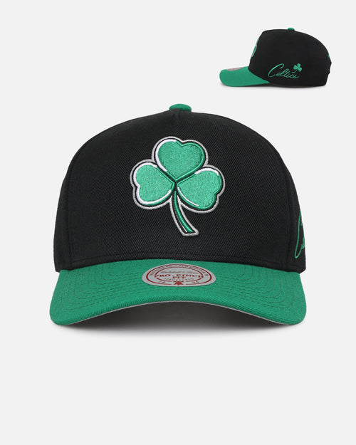 Mitchell & Ness Boston Celtics 'Luck of the Irish' Pro Crown Snapback Black/Green