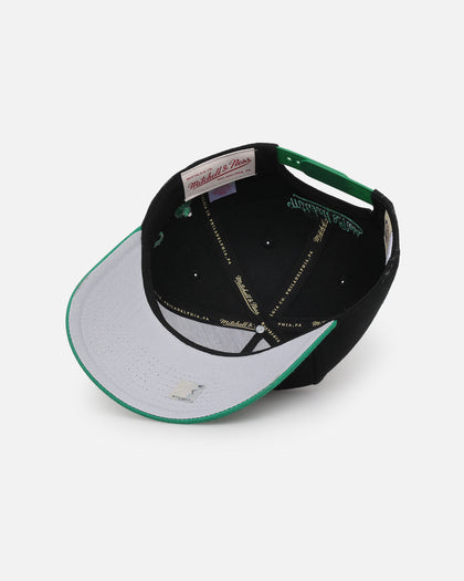 Mitchell & Ness Boston Celtics 'Luck of the Irish' Pro Crown Snapback Black/Green