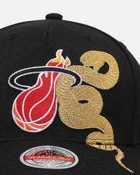 Mitchell & Ness Miami Heat 'Year Of The Snake' MVP Snapback Black