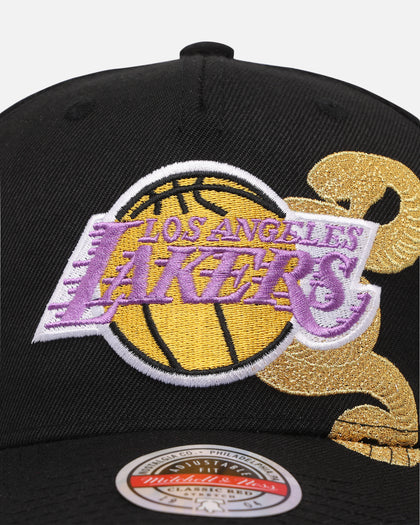 Mitchell & Ness Los Angeles Lakers 'Year Of The Snake' MVP Snapback Black