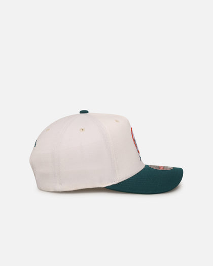 Mitchell & Ness Miami Dolphins 'Go Team Go' MVP Snapback Off White/Teal