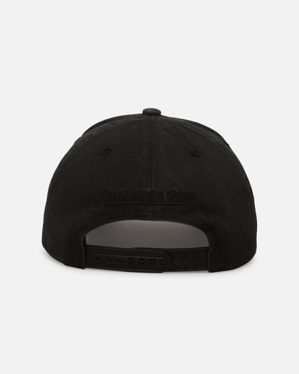 Mitchell & Ness Las Vegas Raiders 'Crossover' Pro Pinch Snapback Washed Black
