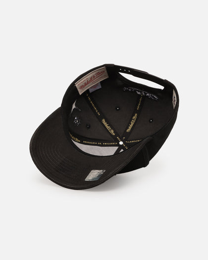 Mitchell & Ness Las Vegas Raiders 'Crossover' Pro Pinch Snapback Washed Black