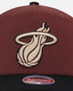 Mitchell & Ness Miami Heat 'Vintage Burgundy' MVP Snapback Burgundy