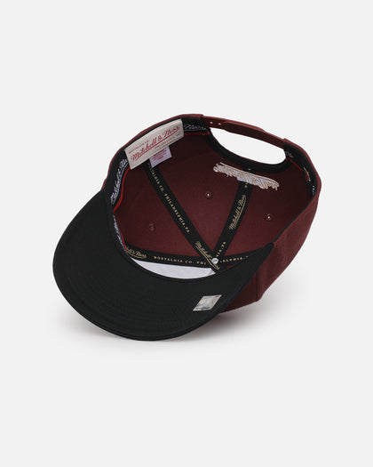 Mitchell & Ness Miami Heat 'Vintage Burgundy' MVP Snapback Burgundy