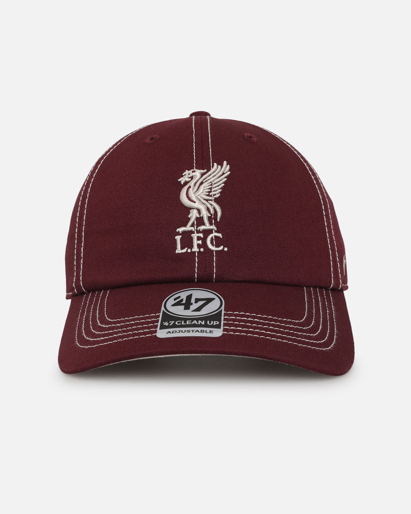 Buy 47 Brand Liverpool Football Club 47 Clean Up Strapback Dark Maroon with  crypto