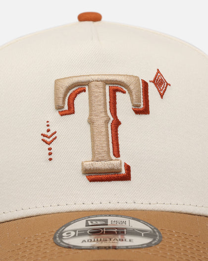 New Era Texas Rangers 'Sunset Trails' 9FORTY A-Frame Snapback Rust