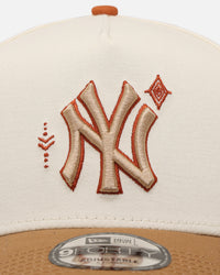New Era New York Yankees 'Sunset Trails' 9FORTY A-Frame Snapback Rust