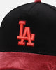 New Era Los Angeles Dodgers 'Velvet Cord Certified Lover' 9FORTY A-Frame Premium Corduroy Snapback Violet