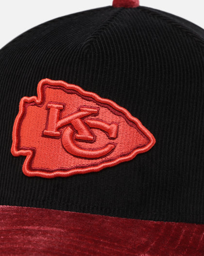 New Era Kansas City Chiefs 'Velvet Cord Certified Lover' 9FORTY A-Frame Premium Corduroy Snapback Violet