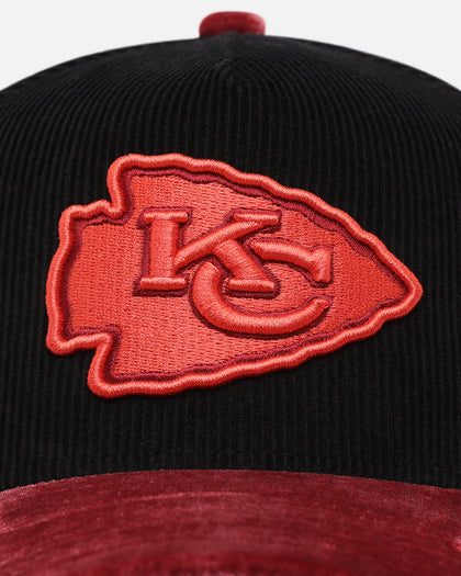 New Era Kansas City Chiefs 'Velvet Cord Certified Lover' 9FORTY A-Frame Premium Corduroy Snapback Violet