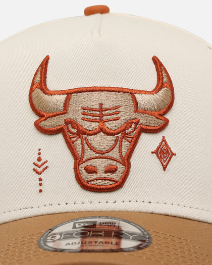 New Era Chicago Bulls 'Sunset Trails' 9FORTY A-Frame Snapback Rust
