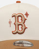 New Era Boston Red Sox 'Sunset Trails' 9FORTY A-Frame Snapback Rust
