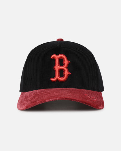 New Era Boston Red Sox 'Velvet Cord Certified Lover' 9FORTY A-Frame Premium Corduroy Snapback Violet