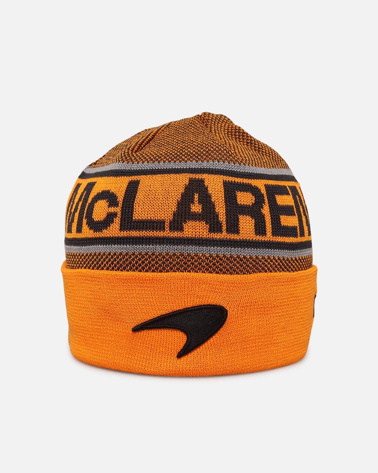 New Era X Mclaren Team Cuff Knit Beanie Medium Orange | Culture Kings