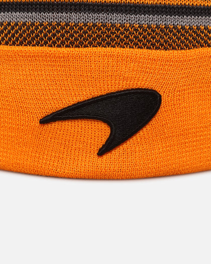 New Era X Mclaren Team Cuff Knit Beanie Medium Orange