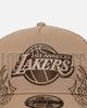 New Era Los Angeles Lakers 'Tribal' 9FORTY A-Frame Snapback Camel