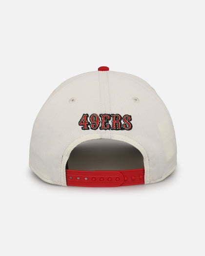 New Era San Francisco 49ers 'Super Bowl Logos' 9FORTY A-Frame Snapback Chrome