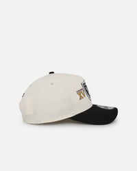 New Era Las Vegas Raiders 'Super Bowl Logos' 9FORTY A-Frame Snapback Chrome