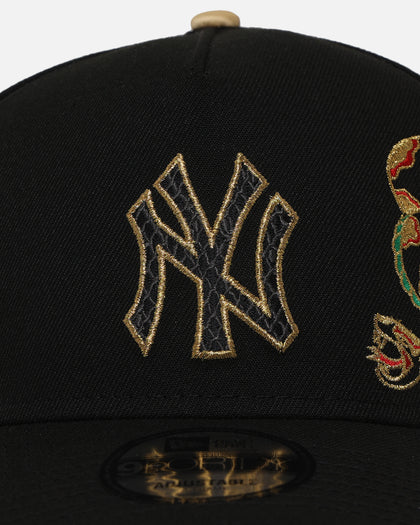 New Era New York Yankees 'Year Of The Snake' 9FORTY A-Frame Snapback Black/Gold