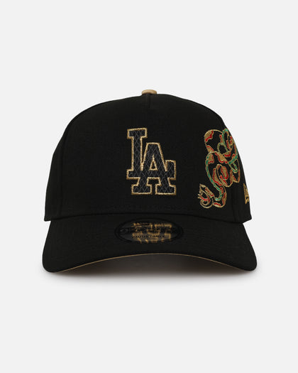New Era Los Angeles Dodgers 'Year Of The Snake' 9FORTY A-Frame Snapback Black/Gold