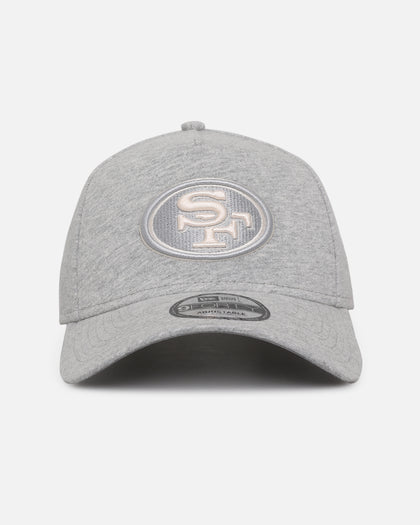 New Era San Francisco 49ers 'Cozy' 9FORTY A-Frame Strapback Heather Grey