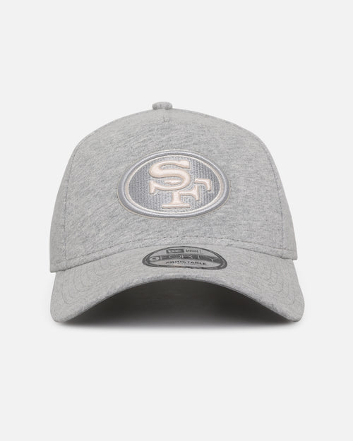 New Era San Francisco 49ers 'Cozy' 9FORTY A-Frame Strapback Heather Grey