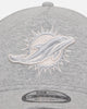 New Era Miami Dolphins 'Cozy' 9FORTY A-Frame Strapback Heather Grey
