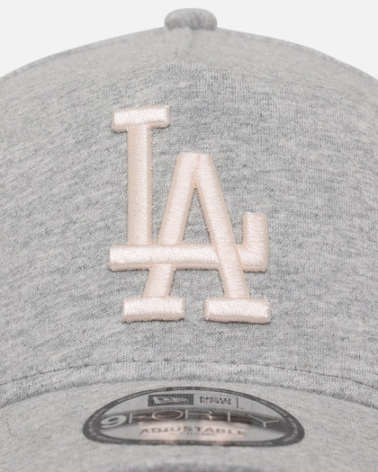 New Era Los Angeles Dodgers 'Cozy' 9FORTY A-Frame Strapback Heather Grey