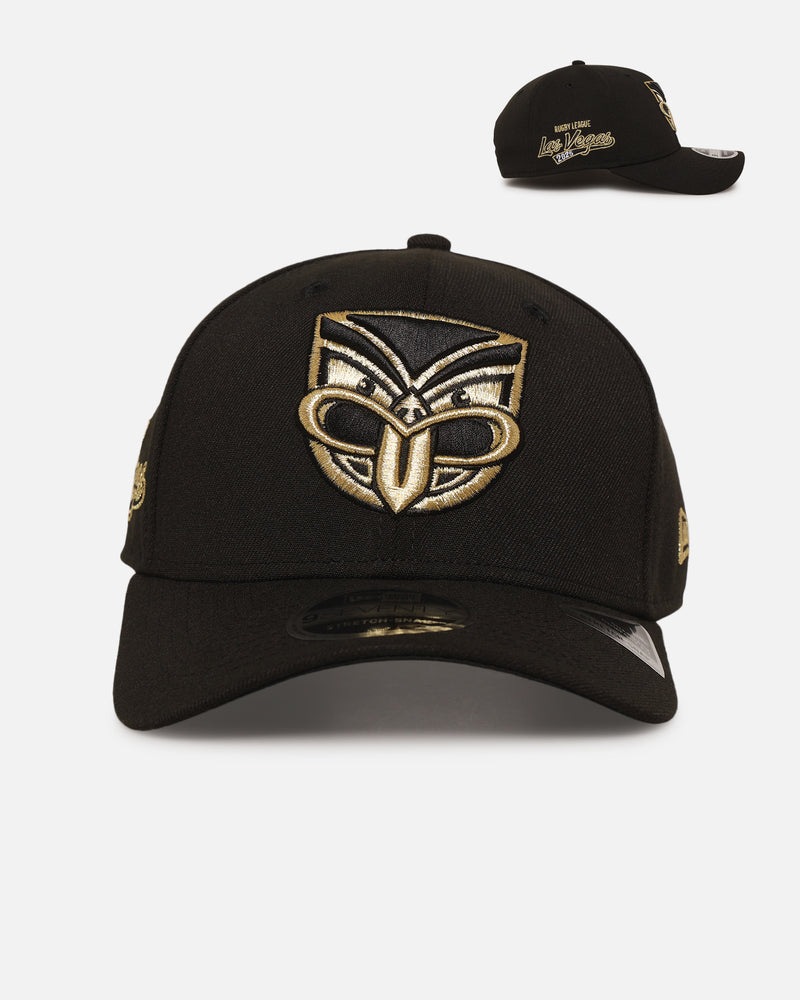 New Era New Zealand Warriors '2025 NRL Vegas Round' 9SEVENTY Stretch Snapback Black/Gold