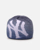 New Era New York Yankees Knitted Skully Beanie Open Blue