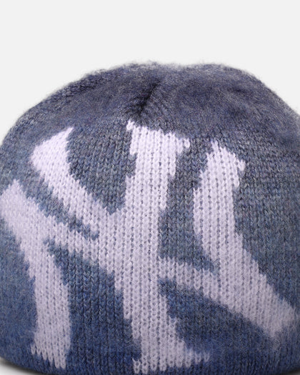 New Era New York Yankees Knitted Skully Beanie Open Blue