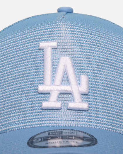 New Era Los Angeles Dodgers 'Polychromatic Mesh' 9FORTY A-Frame Snapback Sky Blue